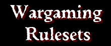 Wargames rules
